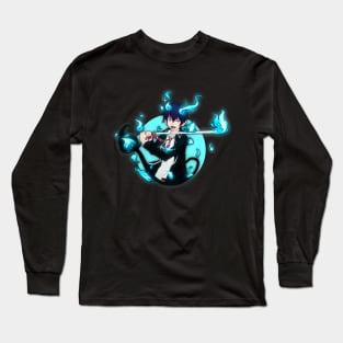 rin okumura blue exorcist Long Sleeve T-Shirt